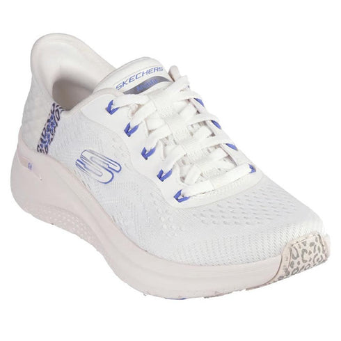 Skechers Arch Fit 2.0 Slip In Spotted Grace White Blue