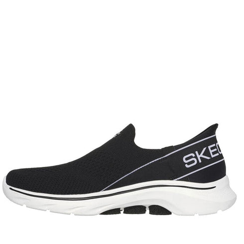 Skechers Womens Slip Ins Go Walk 7 Mia Black