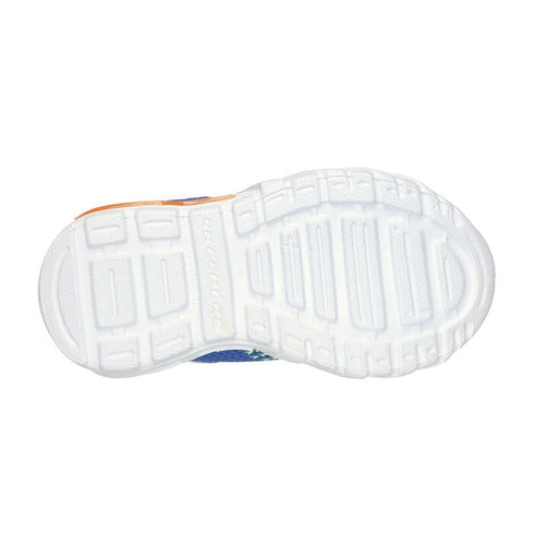 Skechers Toddlers Flex Glow Light Ups Bolt Blue
