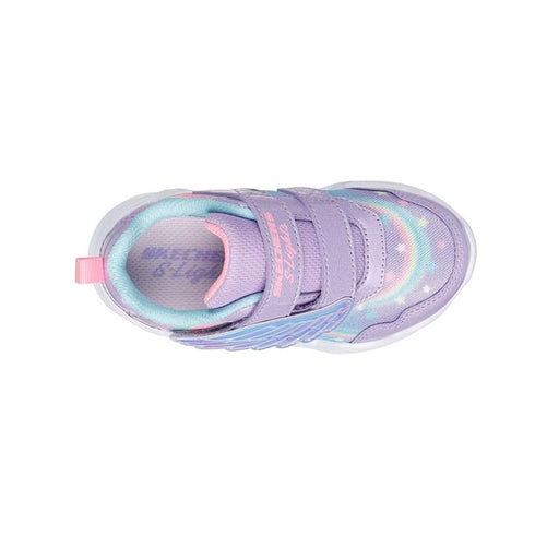 Skechers Toddlers Light Ups Twisty Glow Lavender