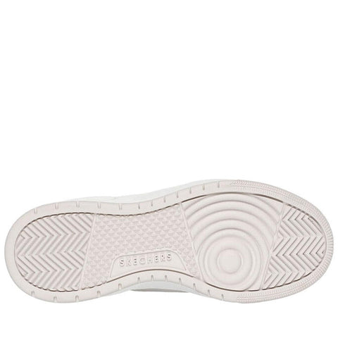 Skechers Uno Court Courted Style Off White Coral