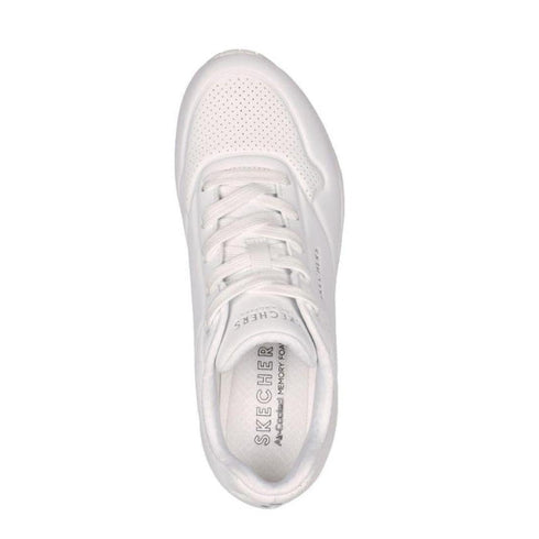 Skechers Uno Stand On Air Womens Trainer MONO White