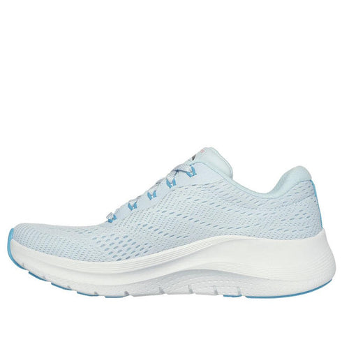 Skechers Arch Fit Lace Up Big League Light Blue