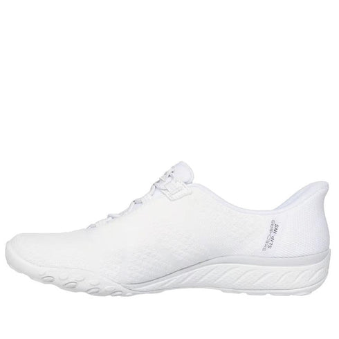 Skechers Breathe Easy Knitty Waves SLIP IN white