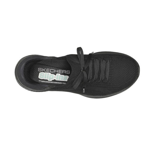 Skechers WIDE Width Ultra Flex 3.0 Brilliant Path SLIP INS Black Womens