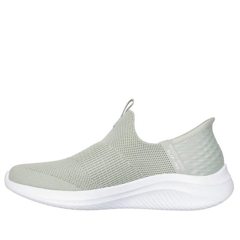 Skechers Ultra Flex 3.0 Slip In Cozy Streak Sage Green
