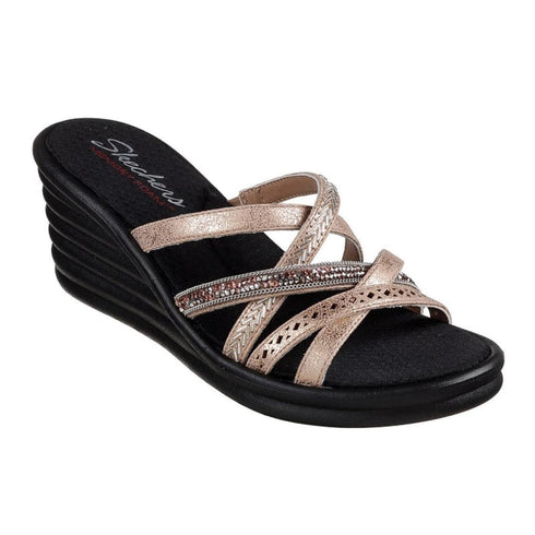 Skechers - Rumbler Wave New Lassie Wedge Sandal Rose Gold