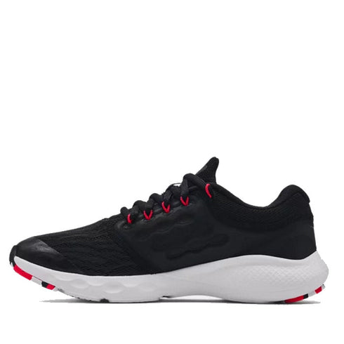 Under Armour UA Charged Vantage Youths Black Lace Up Runner