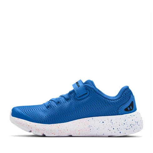 Under Armour Pursuit 2 Kids Running Shoe Blue