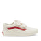 Vans Kids Old Skool V Youths Marshmallow/Racing Red NOT RETURNABLE