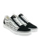 Vans Old Skool Adults Vans White Black Logo Clearance NON RETURNABLE