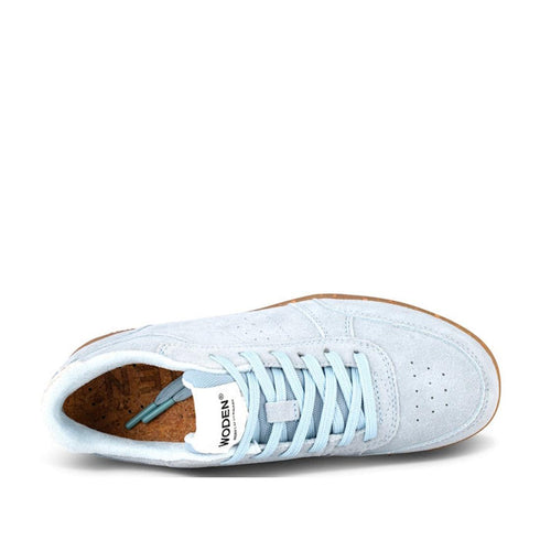 Woden Bjork Women's Suede Sneaker Ice Blue
