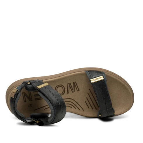 Woden Line Women's 3 Strap Sandal Storm Blue