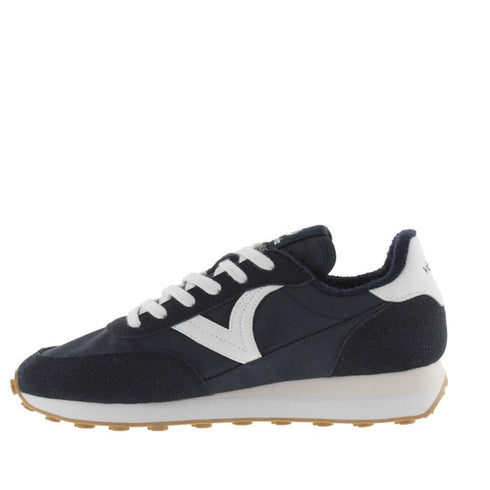 Victoria Astro Navy White Lace Up Sneaker