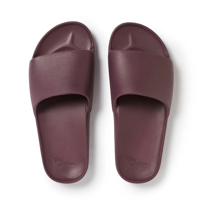 Archies Arch Support Slide Nightshade Purple
