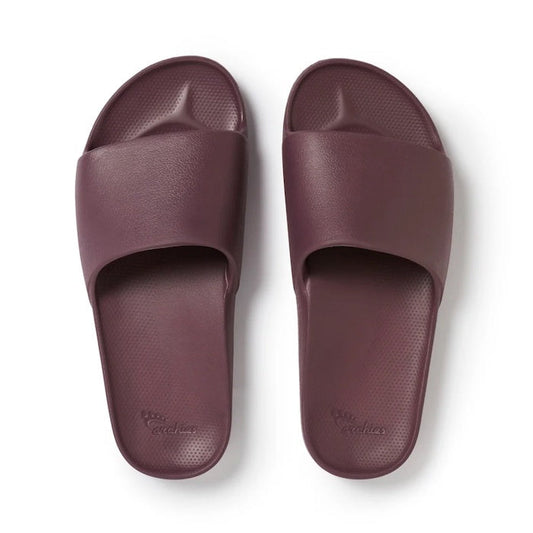 Archies Arch Support Slide Nightshade Purple