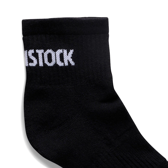 BIRKENSTOCK Crew Ankle Sock Black Cotton