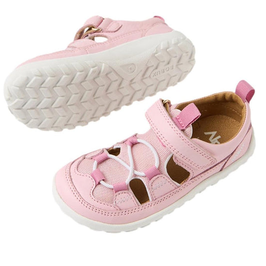 Bobux IW Iwalk Rocky Parfait Pink Closed Toe Sandal Barefoot