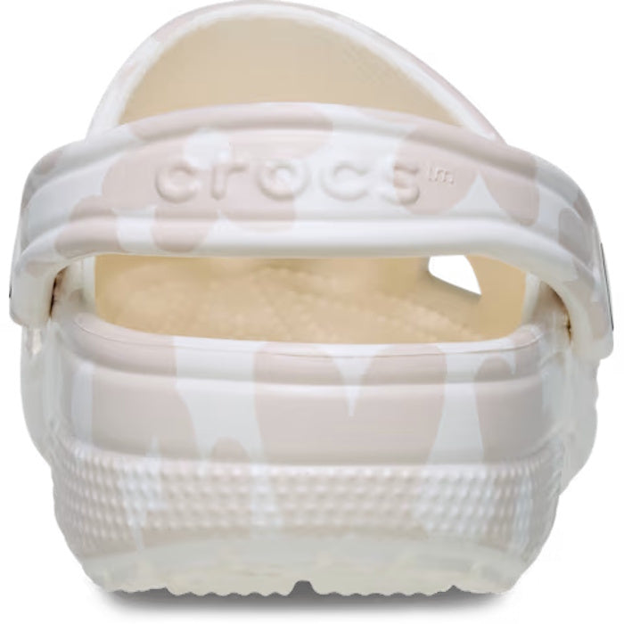 Crocs Adults Classic Pop Petals Chalk Multi
