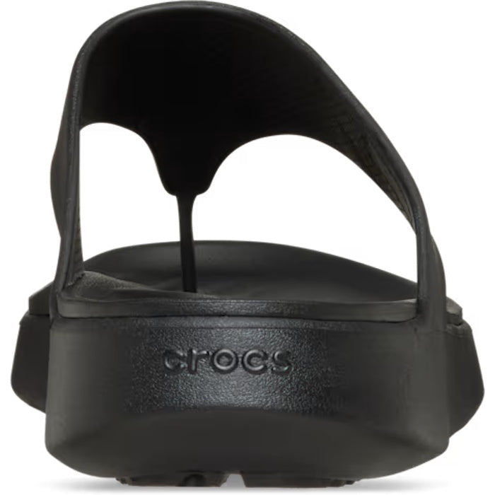Crocs Womens Getaway Triangle Flip Black Jandal