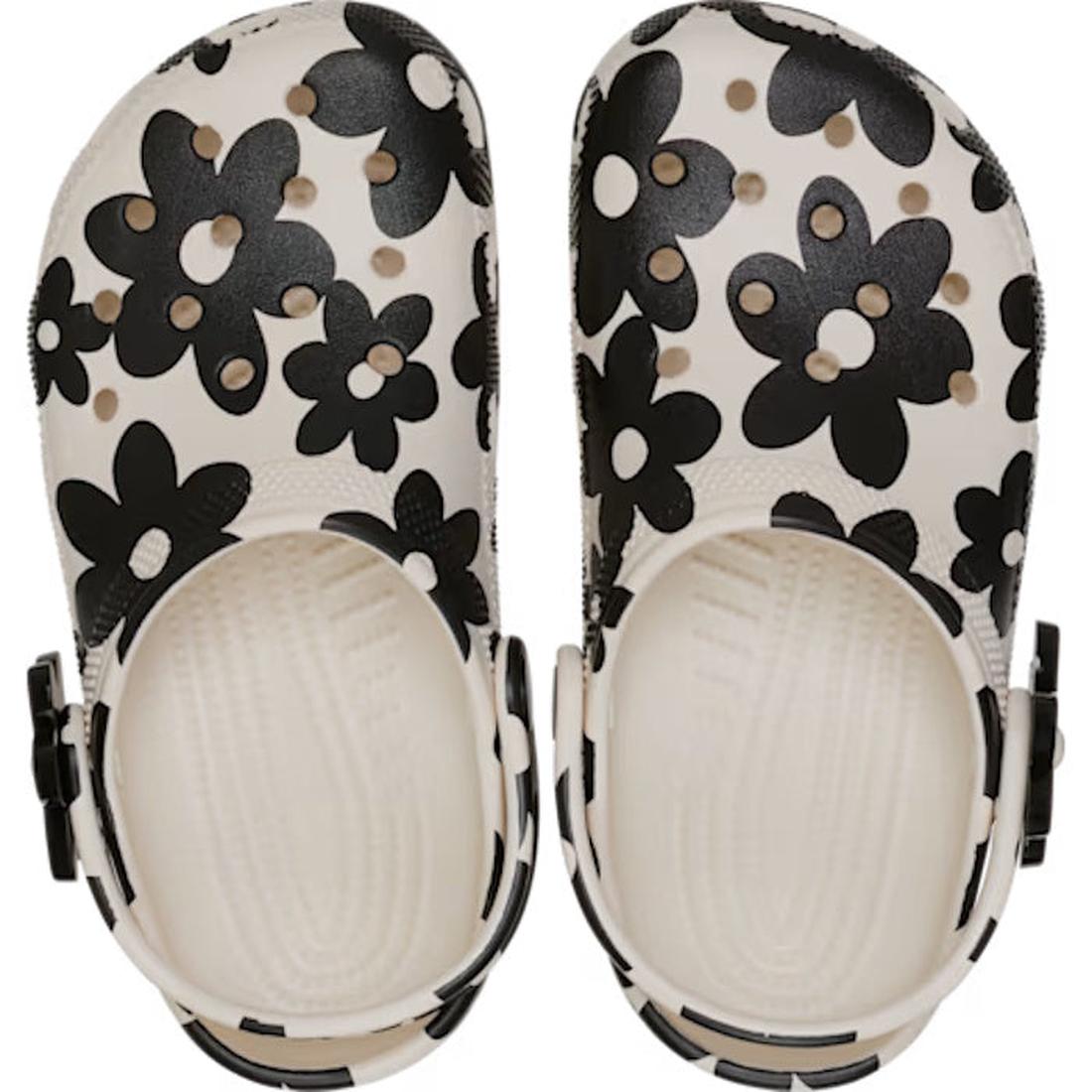 Crocs Kids Classic Clog Pop Petals Summit White Multi