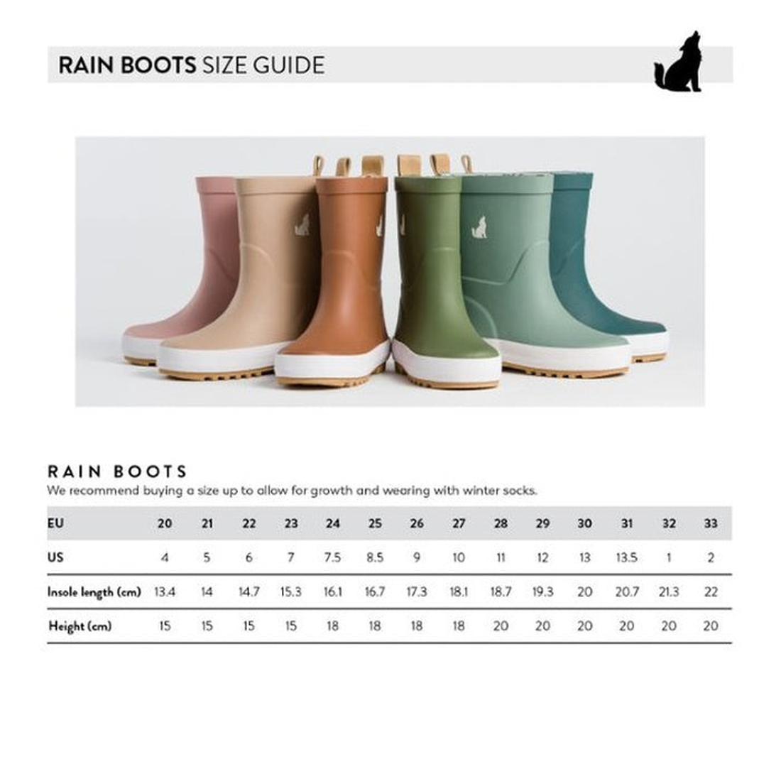 CryWolf Rain Boots Highland Blue