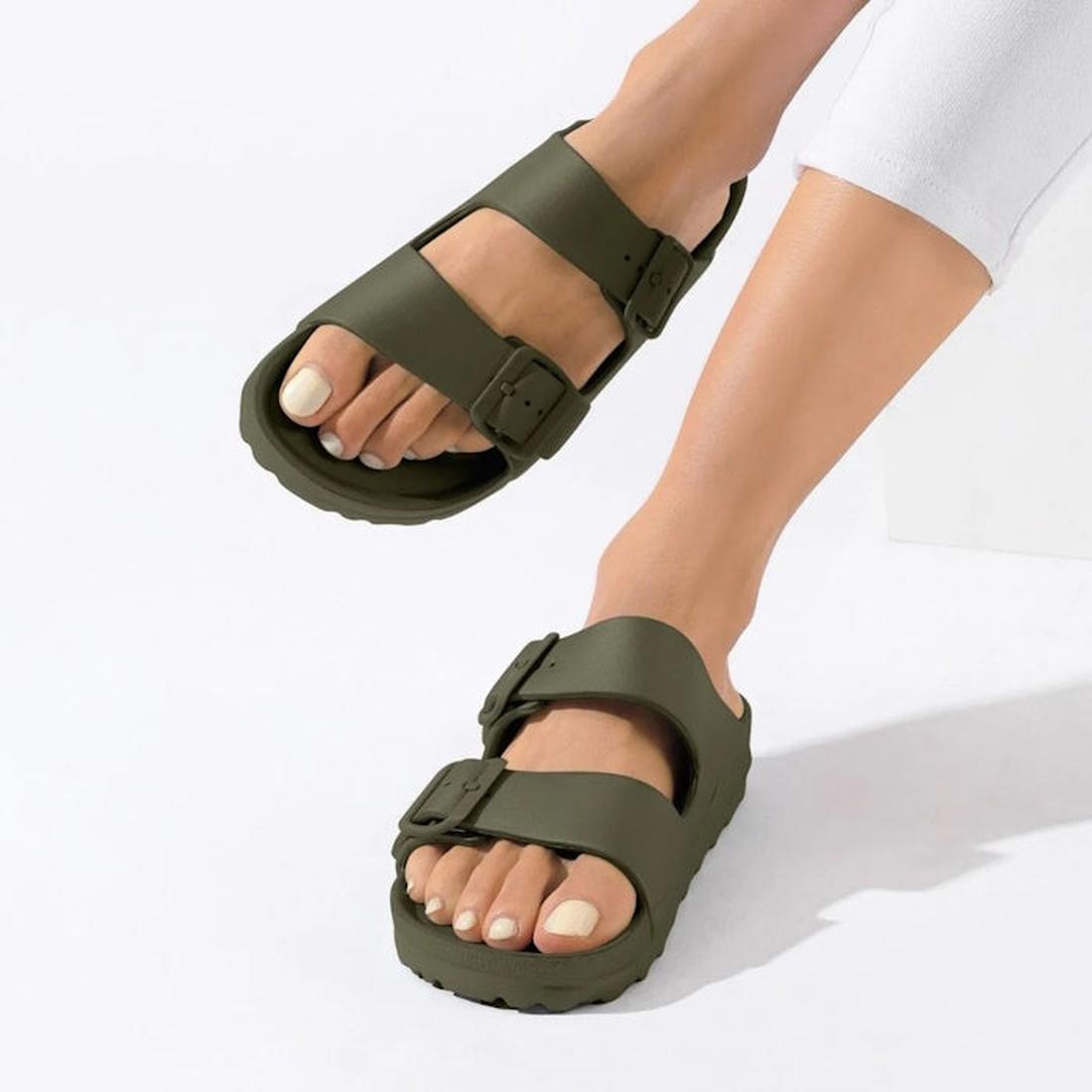 Holster Women's Sundreamer Slide Sandal Khaki