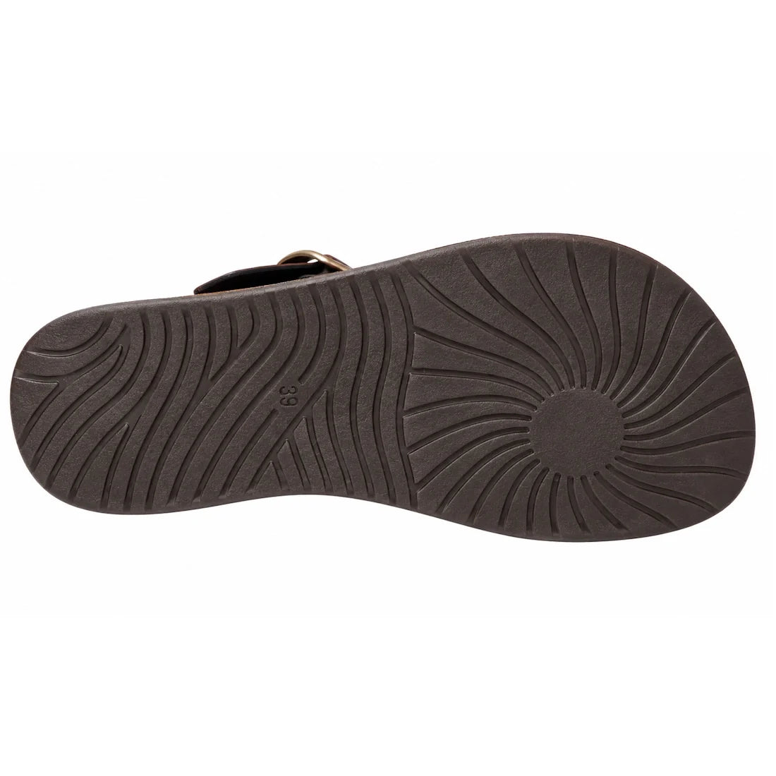 Los Cabos Bria WIDE Khaki Light Flexible Sandal Jandal