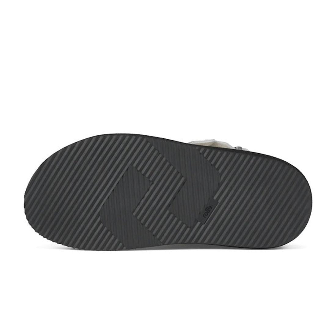 Black sole of the Rollie Hyde Fisherman sandlaon a white background.,
9781760788933,
9781760788940,
9781760788957,
9781760788964,
9781760788971,, 9781760788933, 9781760788940, 9781760788957, 9781760788964, 9781760788971, 45329