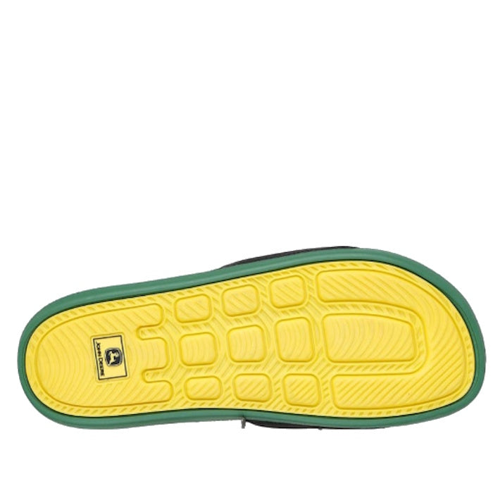 Skechers Mens John Deere Low Slider Big Logo Green