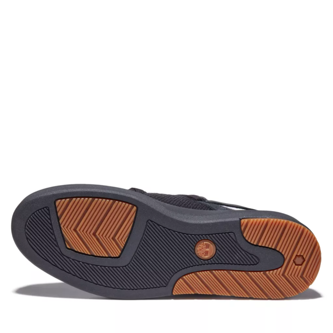 Timberland Mens TrueCloud EK+ SlipOn, black canvas casual slip-on with grippy zigzag sole in orange and brown, comfy and eco-friendly.  ksnz