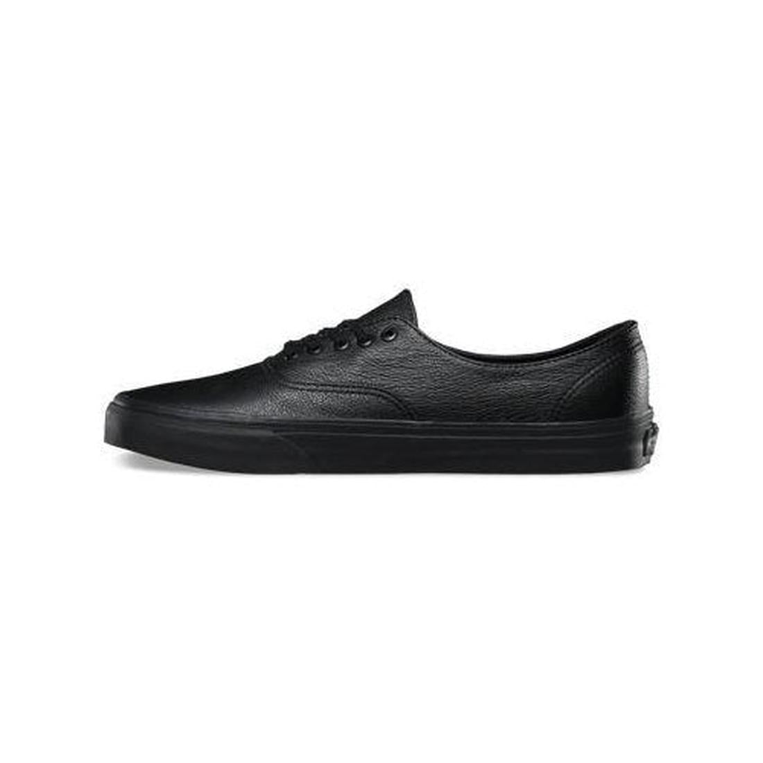 Vans - Authentic Leather Black/Black - womens mens unisex NOT RETURNABLE
