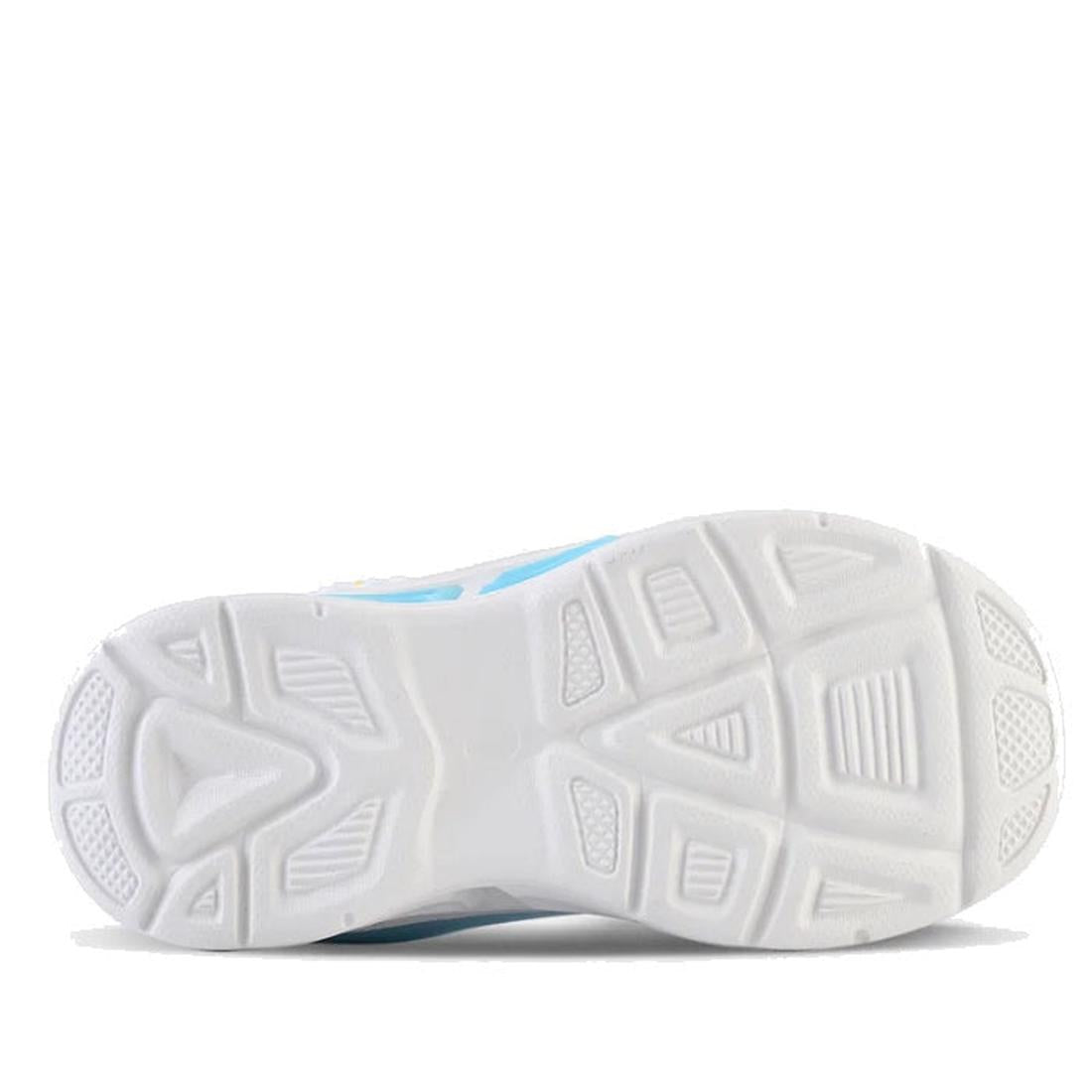 Skechers Allessia White athletic shoe sole with blue accents on a white background.,
9336078601278,
9336078601292,
9336078601315,
9336078601339,
9336078601353,
9336078601377,
9336078601391,
9336078601414,
9336078601438,, 9336078601278, 9336078601292, 9336