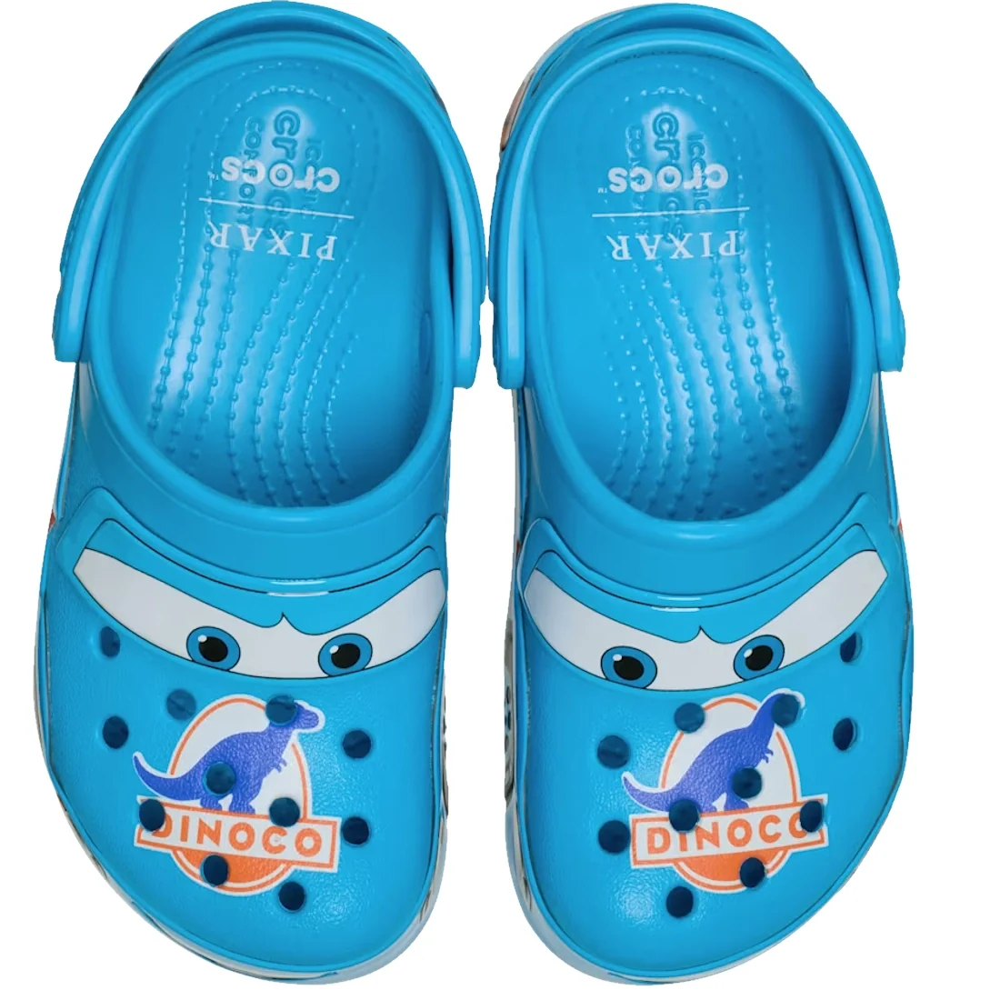 Crocs Kids Toddlers - Classic Clog K Lightning McQueen Dinoco Blue