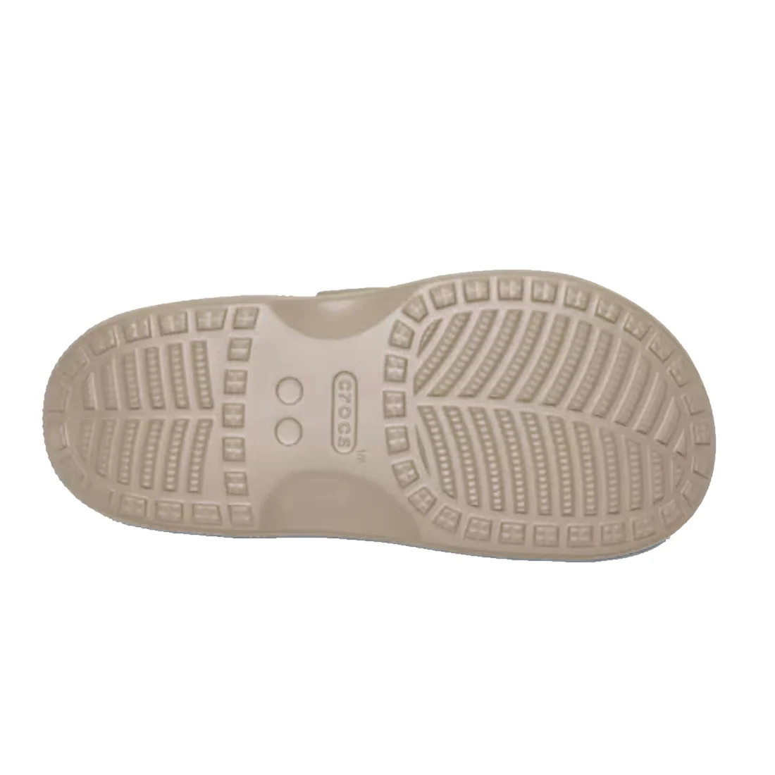Crocs Womens Classic Saturday Sandal Slide Frappe Beige