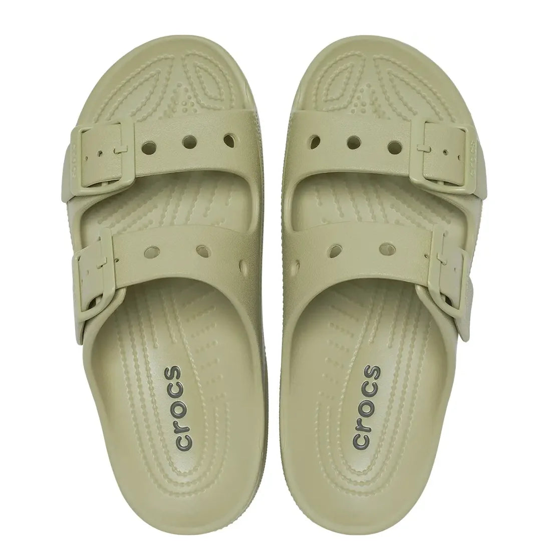 Crocs Womens Classic Saturday Sandal Slide Tac Green