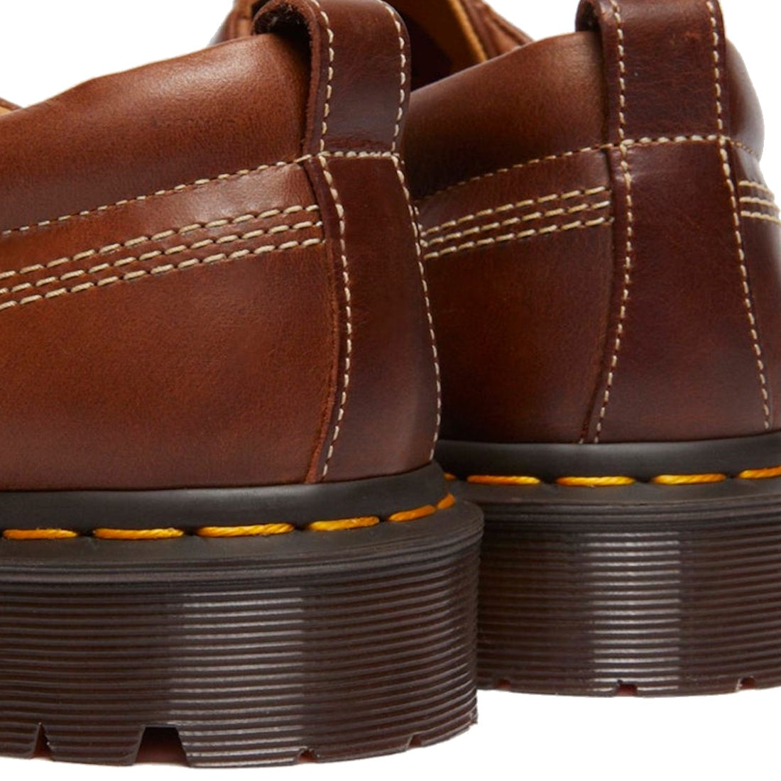 Dr Martens Lowell Moc Toe Tan Buttersotch Orleans Leather Shoe CLEARANCE