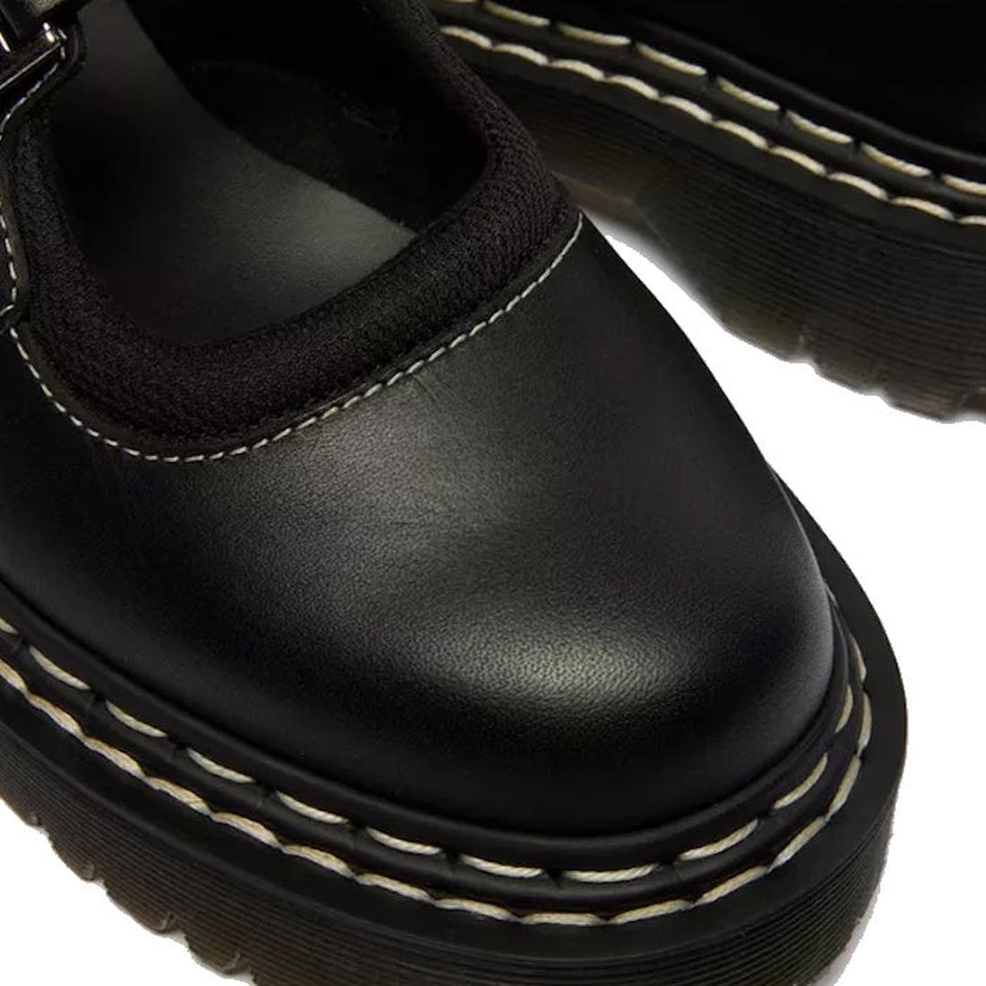 Dr Martens Women's Mary Jane WDS Bex in white and black, a comfy leather shoe with sturdy sole, easy buckle closure, and cozy collar.  ksnz, 190665785807, 190665785814, 190665785821, 190665785845, 190665785869