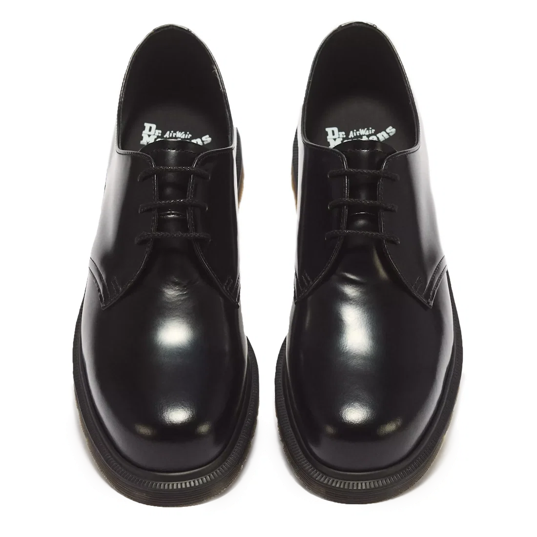 Dr Martens - Mayfare Polished Smooth Leather Shoes Oxford 3 Eye Black