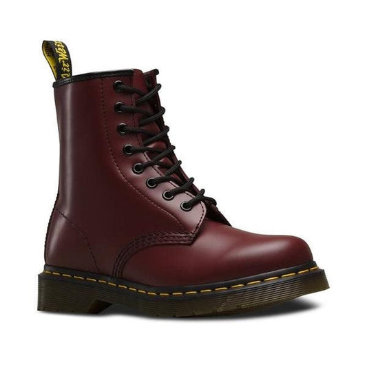 dr martens cherry red 1460 smooth leather boot