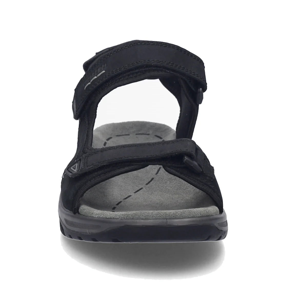 Josef Seibel Mens Arlo 02 Sandal Schwarz Black