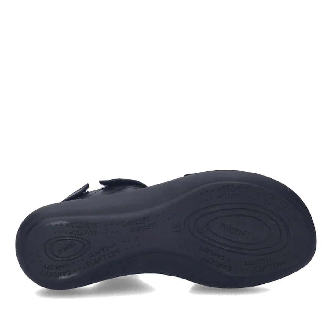 Josef Seibel Ibiza 86 Womens Leather Comfort Sandal Schwarz Black