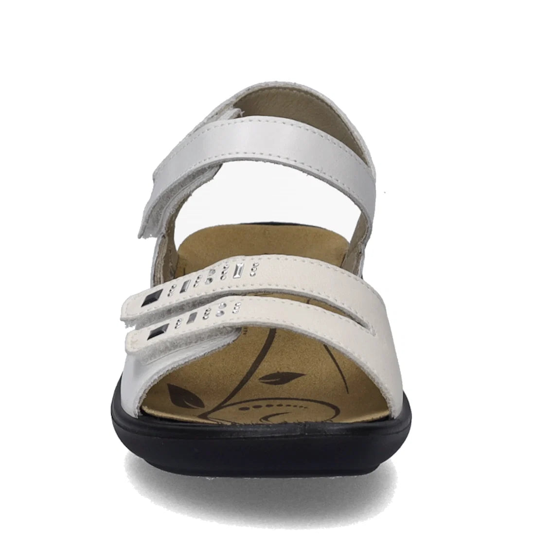 Josef Seibel Ibiza 86 Womens Leather Comfort Sandal White Weiss
