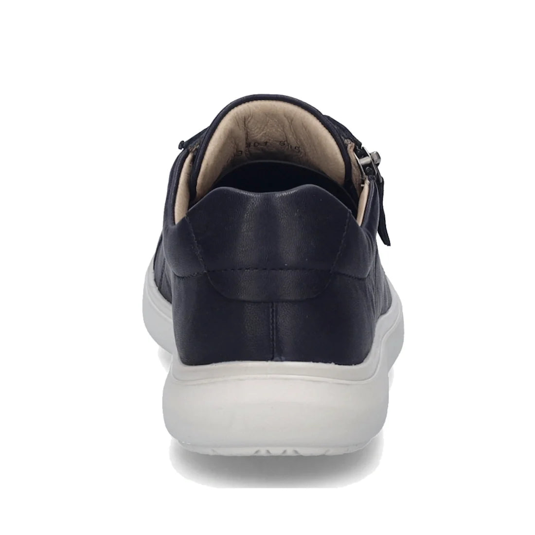 Josef Seibel Megan 01 Womens Casual Lace Up Shoe Navy w/Zip