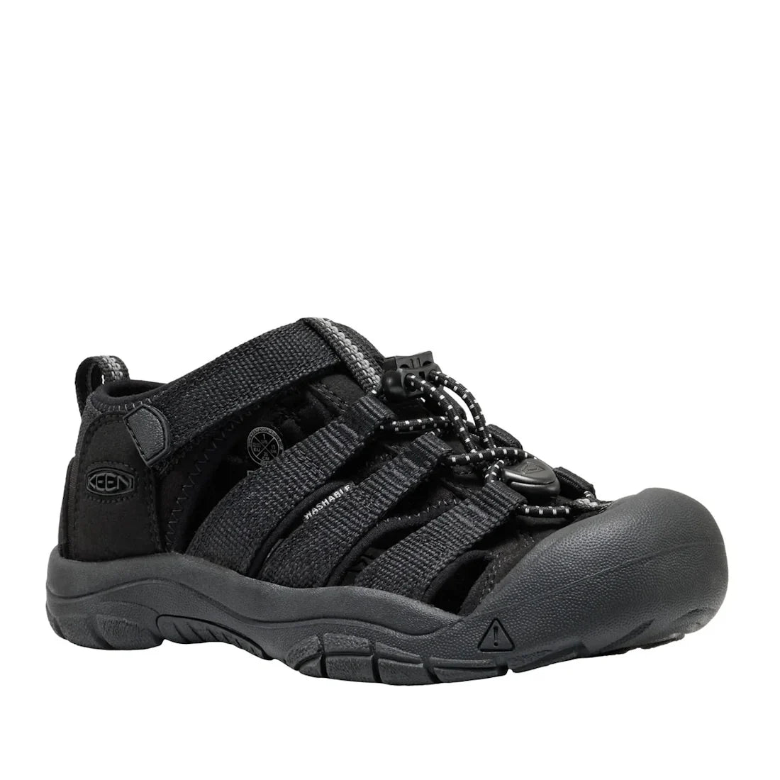 Keen Kids Newport Black Yellow School Sandal Youths