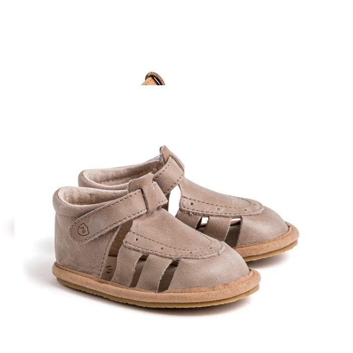 Pretty Brave Charlie Taupe First Walker Sandal CLEARANCE NOT RETURNABLE