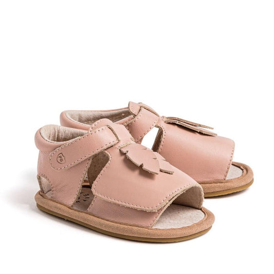 Pretty Brave Phoenix Leaf First Walker Sandal Pink CLEARANCE NOT RETURNABLE
