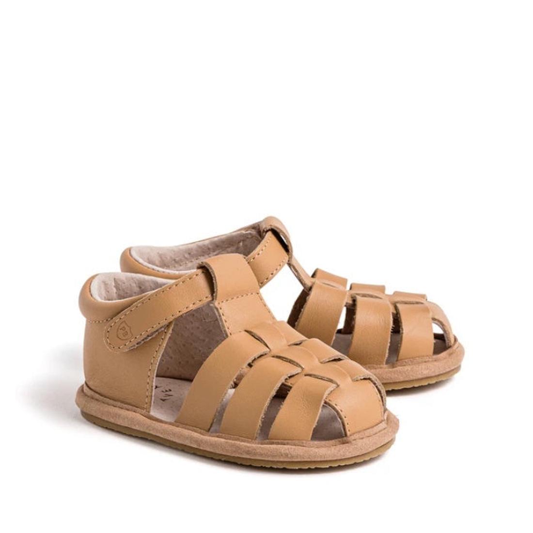 Pretty Brave Rio First Walker Sandal Tan CLEARANCE NOT RETURNABLE