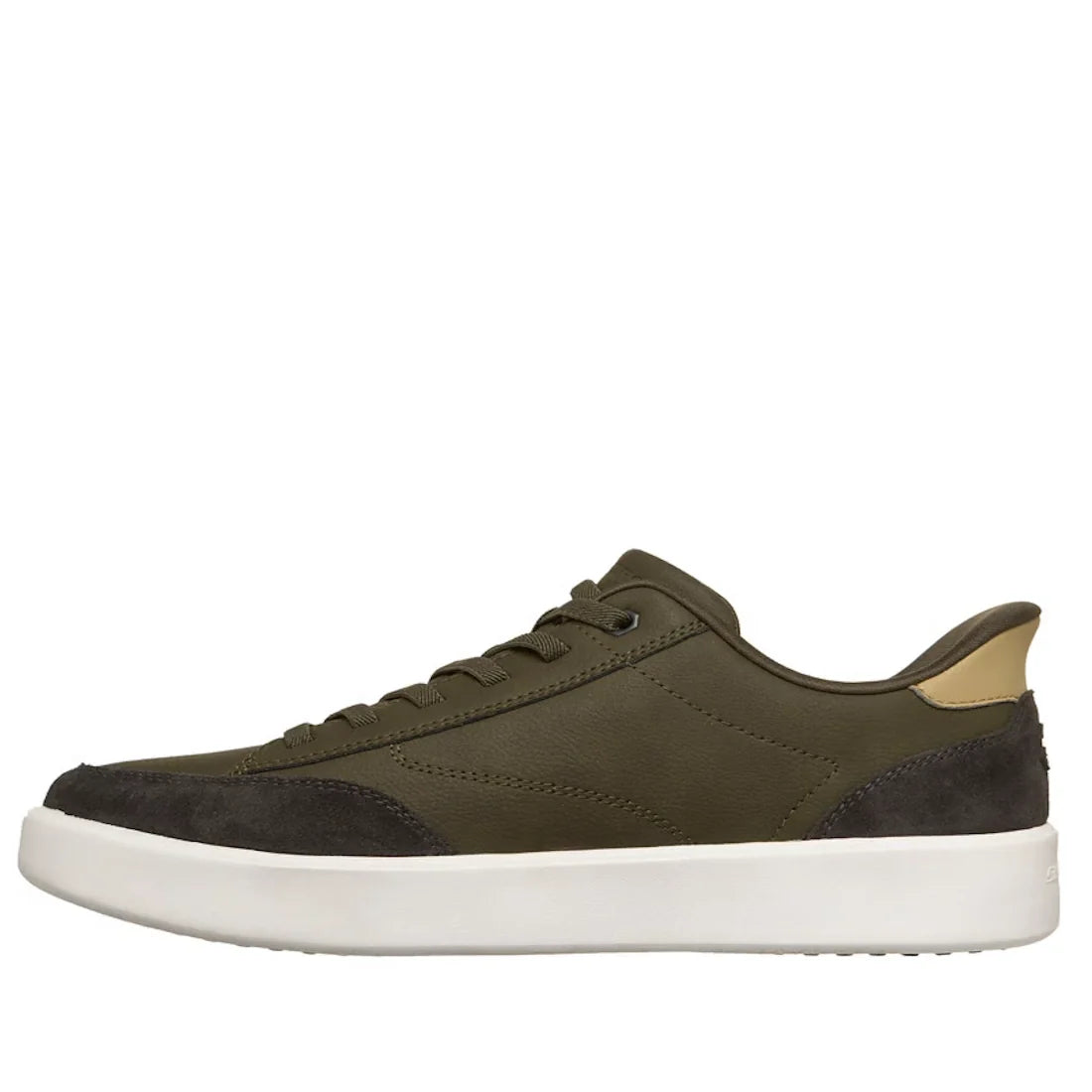 Mens Skechers Slip-ins Verloma Radical Street Shoe Olive