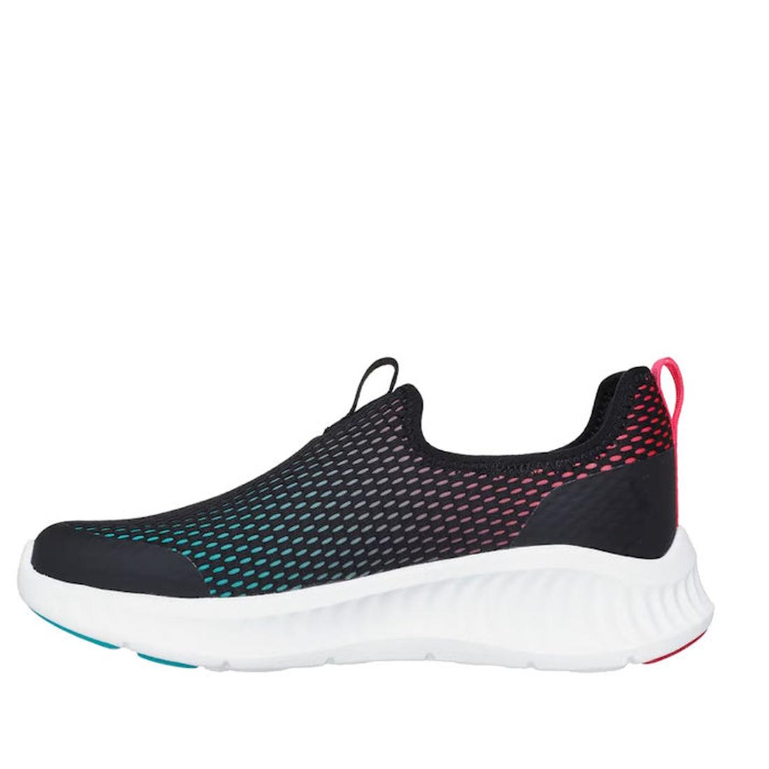 Black and red slip-on sneaker with white sole on a white background, side view,
198739097337,
198739097351,
198739097375,
198739097399,, 45590, 45591, 198739097337, 45593, 198739097351, 45595, 198739097375, 45597, 198739097399, 45599